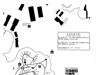 View Ben's Campground Map